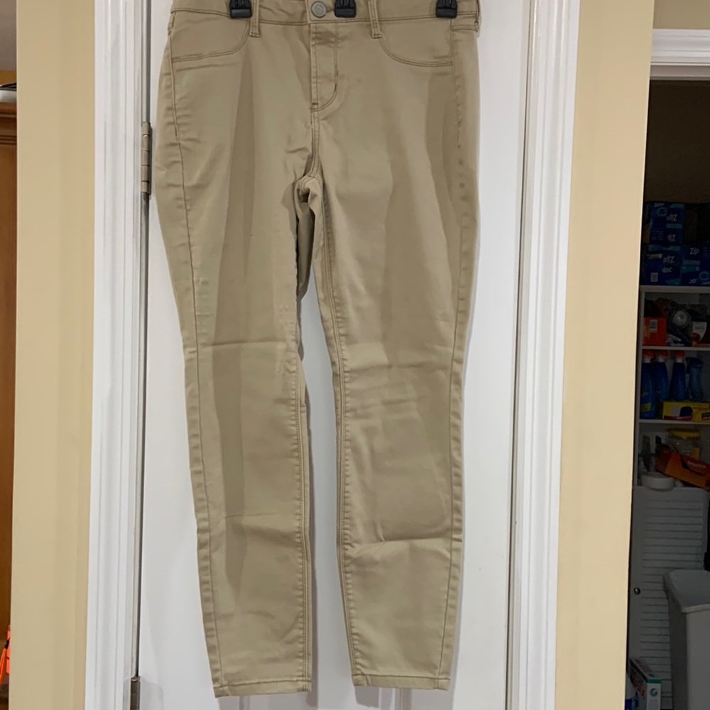 SO junior size 11 khaki jeggings